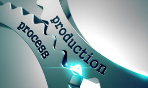 Production Process on the Mechanism of Metal Gears.